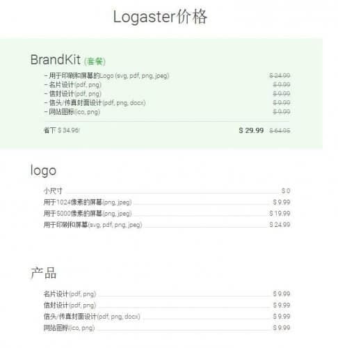 专业的在线LOGO快速生成平台:Logaster-第4张图片-王尘宇